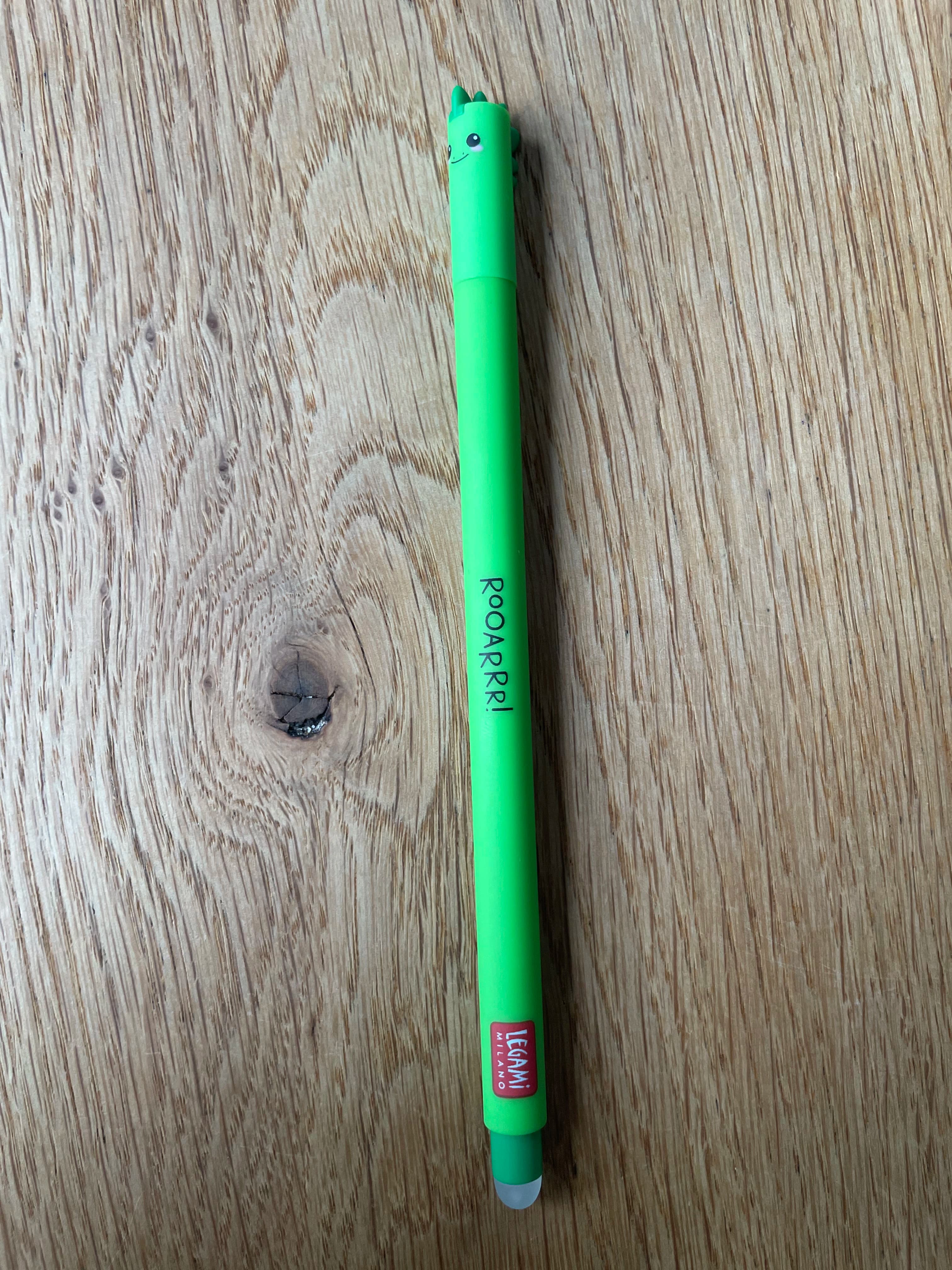 Dino ROOARRR Legami Erasable Pen – front