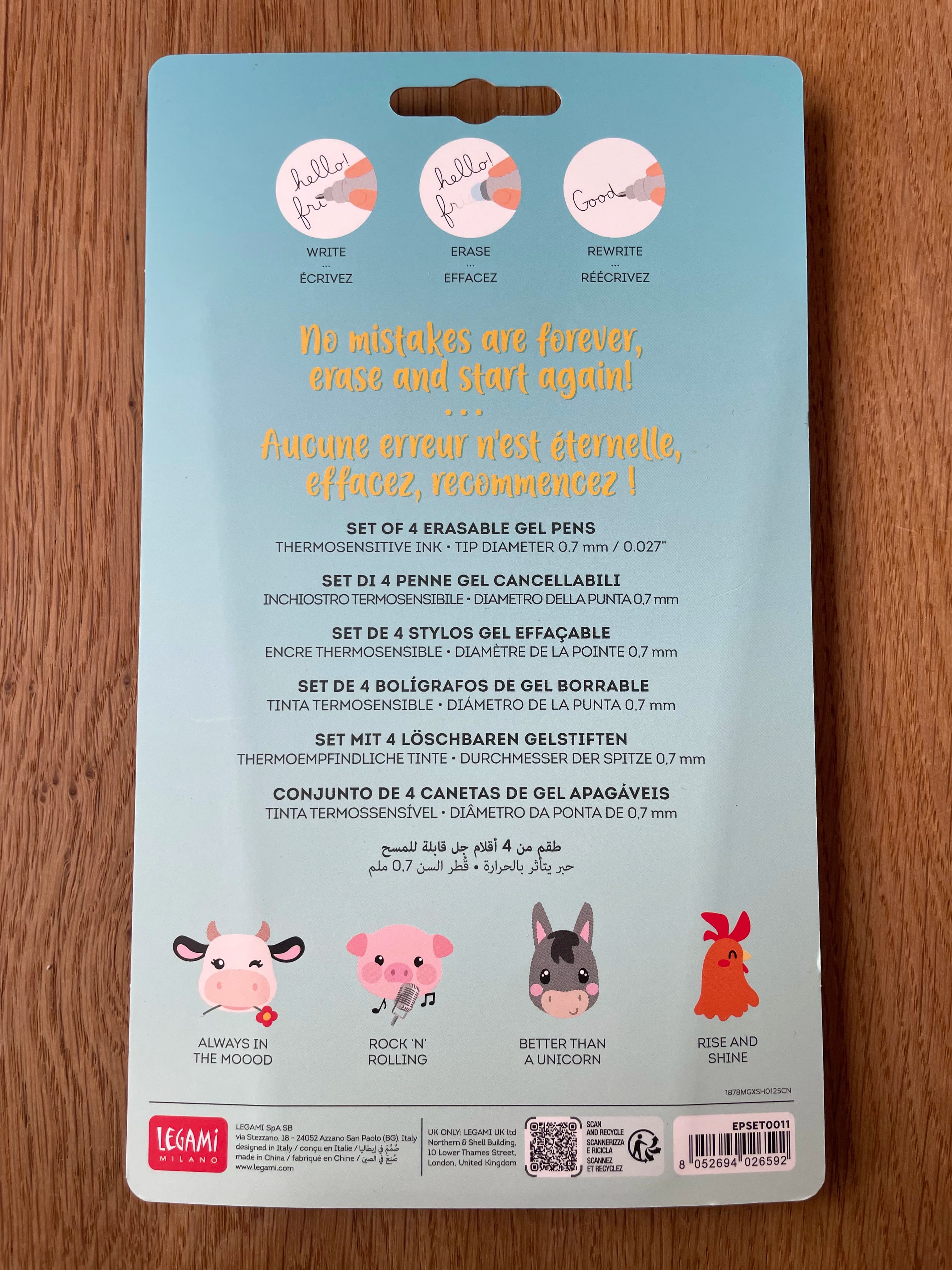 Farm Sweet Farm (4er-Set) – back