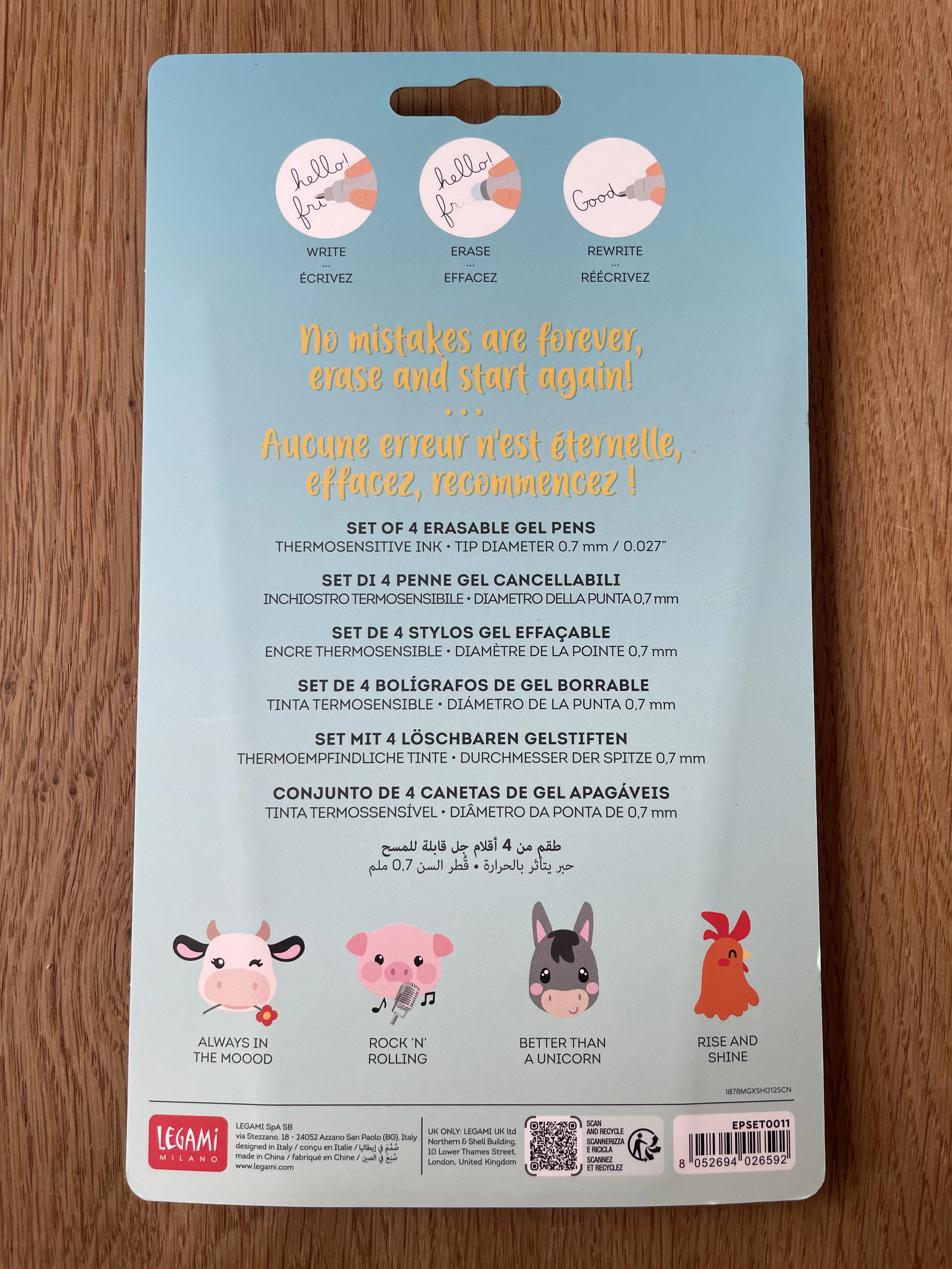 Farm Sweet Farm (4er-Set) – back