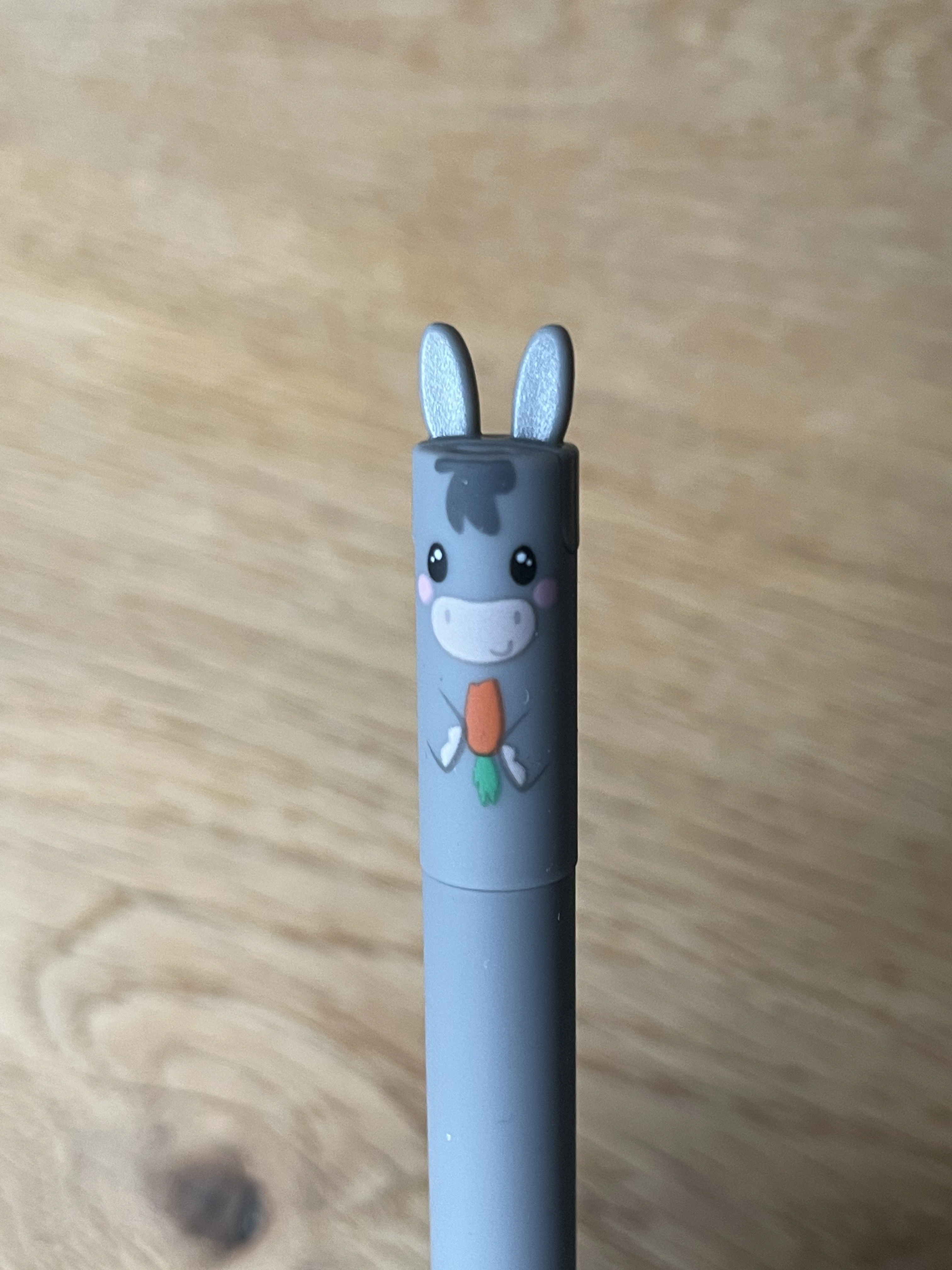 Esel Better Than a Unicorn Legami Erasable Pen – closeup