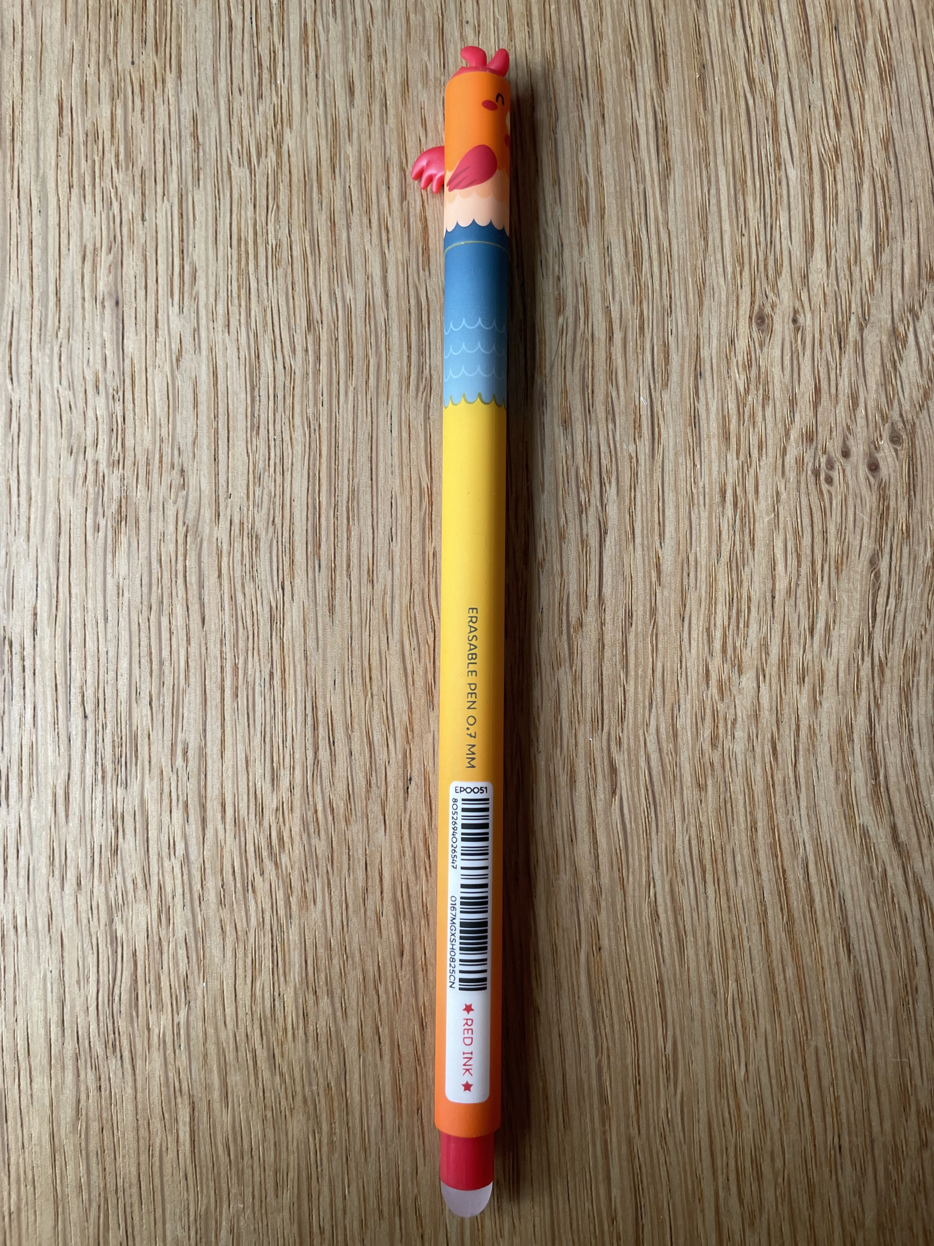 Hahn Rise and Shine Legami Erasable Pen – front